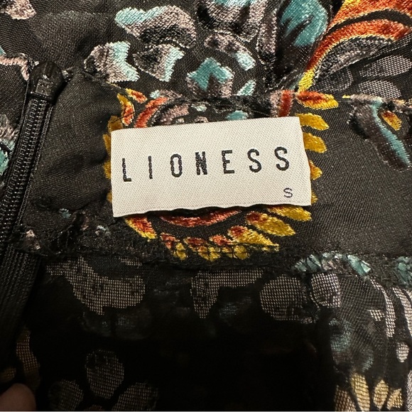 Lioness Paisley Festival Semi Sheer Pants Size Small - Picture 3 of 8
